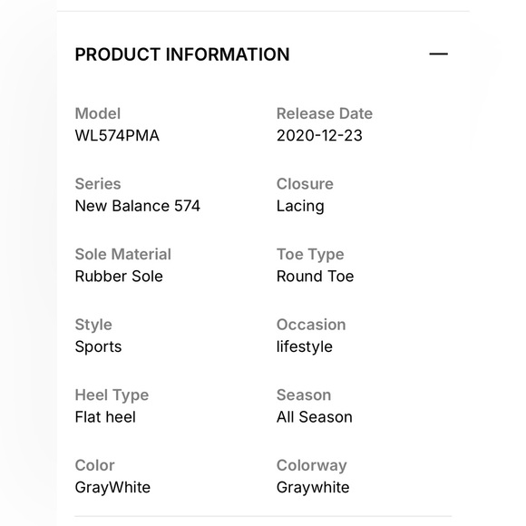 WMNS NEW BALANCE
574 LIFESTYLE METALLIC LEATHER SNEAKERS WOMAN GREY - Picture 13 of 14